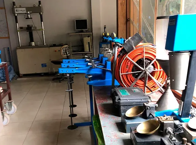 Laboratorio de suelos